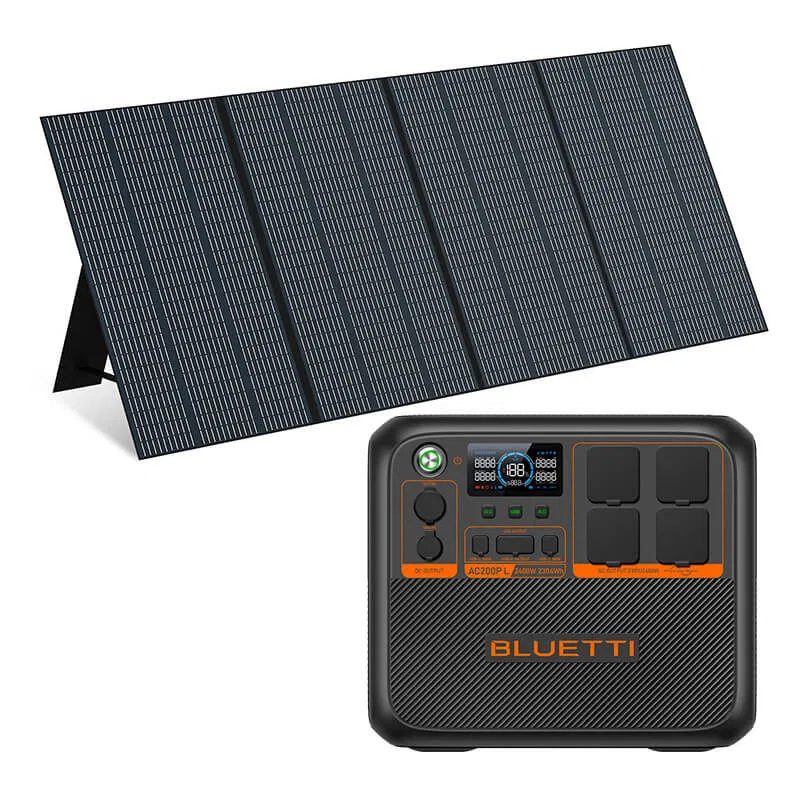 bluetti-AC200PL-power-station-eu-version-bluetti-pv350-350w-solar-panel-bundle-FRONT