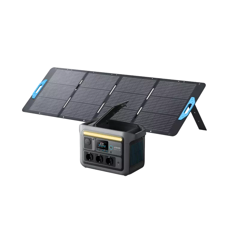 Anker-c800x-power-station-ps200-200w-solar-panel-solar-modul-FRONT